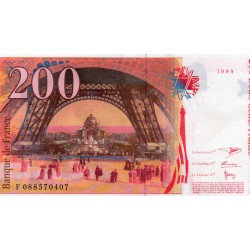 FRANCE - 200 FRANCS EIFFEL - 1999 - PICK 159