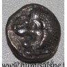 ANTIKE GRIECHENLAND - HEKATOMNOS SATRAPES (GOVERNOR) OF KARIEN - 395 - 377 BC - SILBER DRACHMA - lion head