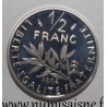 FRANCE - KM 931.1 - 1/2 FRANC 1994 - TYPE SOWER - Dolphin