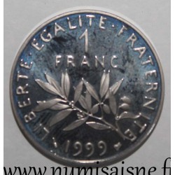 GADOURY 474b - 1 FRANC 1999 - TYPE SEMEUSE - KM 925