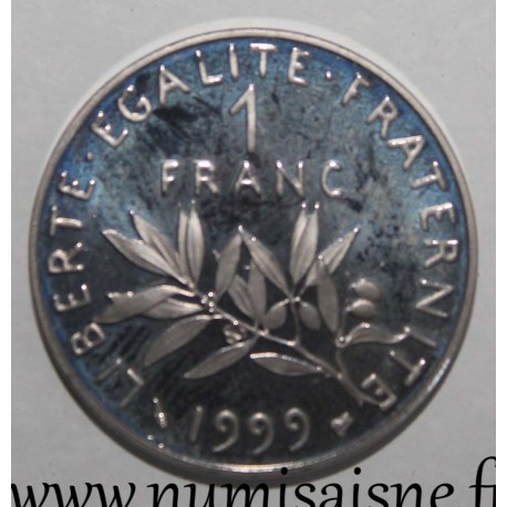 FRANCE - KM 925 - 1 FRANC 1999 - TYPE SOWER FRANCE - KM 925 - 1 FRANC 1999 - TYPE SOWER