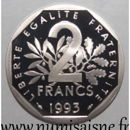 FRANCE - KM 942 - 2 FRANCS 1993 - TYPE SOWER