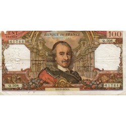 FAY 65/33 - 100 FRANCS CORNEILLE - TYPE 1964 - 05/11/1970 - Q.508 - PICK 149