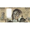 FRANCE - PICK 156 - 500 FRANCS PASCAL - 04/09/1980 - M.123