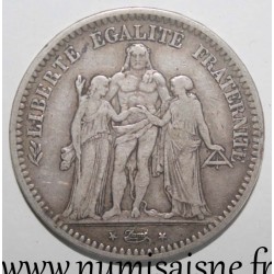GADOURY 683 - 5 FRANCS 1848 BB - Strasbourg - TYPE HERCULE - KM 756