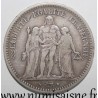 FRANCE - KM 756 - 5 FRANCS 1848 BB - Strasbourg - TYPE HERCULE