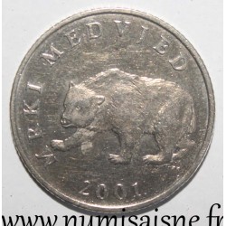 CROATIA - KM 11 - 5 KUNA 2001 - BEAR