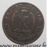 FRANKREICH - KM 776 - 2 CENTIMES 1855 B - Rouen - NAPOLEON III - Hund