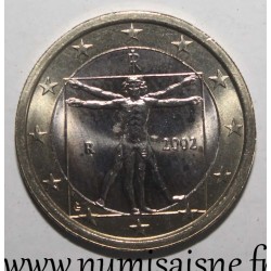 ITALIE - KM 216 - 1 EURO 2002 - L'HOMME DE VITRUVE