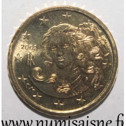 ITALIE - KM 213 - 10 EURO CENT 2002 - VENUS DE SANDRO BOTTICELLI