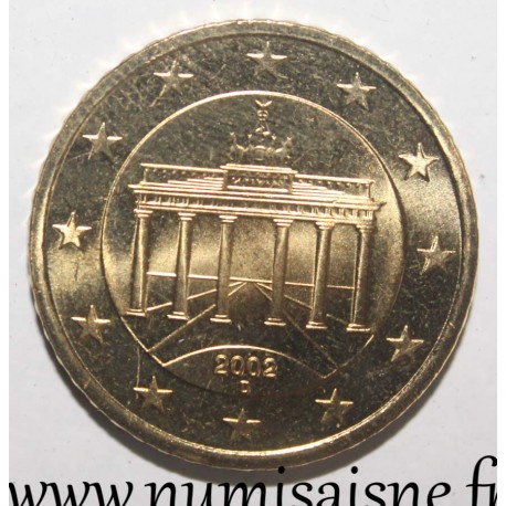 GERMANY - KM 212 - 50 CENT 2002 D - Munich