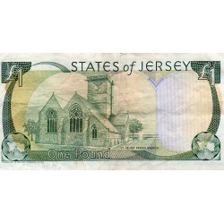 JERSEY - PICK 20 a - 1 POUND - ND (1993 - SIGN 4