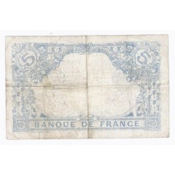 FAY 02/47 - 5 FRANCS BLEU - 29/01/1917 - VERSEAU - TRES TRES BEAU - PICK 70