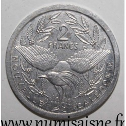 NEW CALEDONIA - KM 14 - 2 FRANCS 1987 - CAGOU