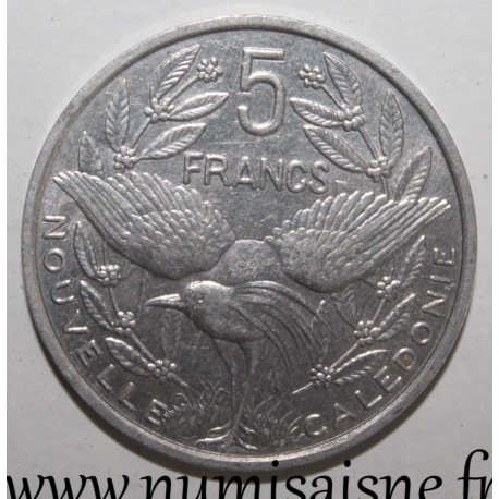 NEW CALEDONIA - KM 16 - 5 FRANCS 2005 - CAGOU