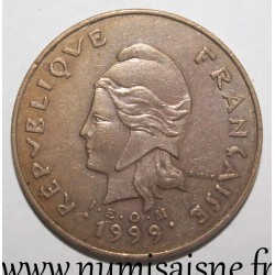 NEW CALEDONIA - KM 15 - 100 FRANCS 1999