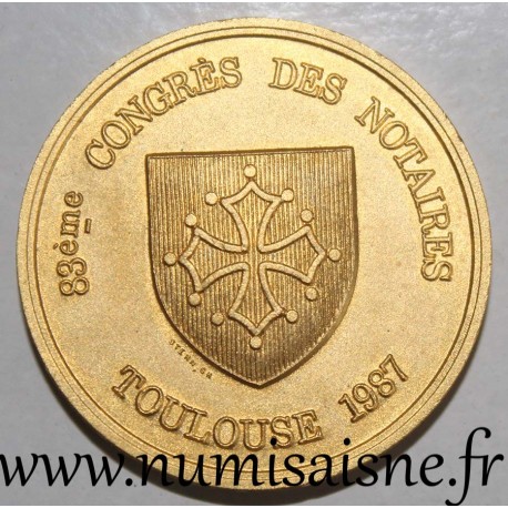 County 31 - TOULOUSE - NOTARIES CONGRESS - 1987