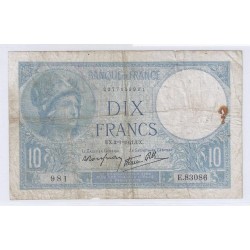 FAY 07/26 - 10 FRANCS...