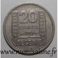 ALGERIE - KM 91 - 20 FRANCS 1956