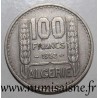 ALGERIA - KM 93 - 100 FRANCS 1952