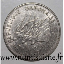 GABON - KM 13 - 100 FRANCS 1978