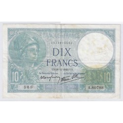 FAY 07/22 - 10 FRANCS...