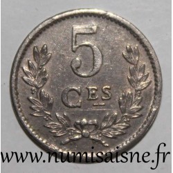 LUXEMBURG - KM 33 - 5 CENTIMES 1924