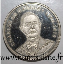 MEDAILLE - CHARLES DE GAULLE - 1890-1970