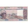 WEST AFRICAN STATES - IE HOW - PICK 108 A i  - 5.000 FRANCS 1982 - "A" - B C E A O