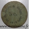 FRANCE - County 62 - BOULOGNE SUR MER - 5 CENT 1916