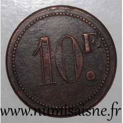 FRANCE - County 62 - CALAIS - 10 FRANCS - COMMERCIAL PROGRESS