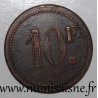 FRANCE - County 62 - CALAIS - 10 FRANCS - COMMERCIAL PROGRESS