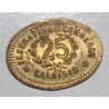 FRANCE - County 62 - CALAIS - 25 CENT 1920 - FEDERATION OF TRADE