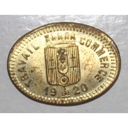 FRANCE - County 62 - CALAIS - 25 CENT 1920 - FEDERATION OF TRADE