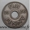 Fiji - KM 2 - 1 PENNY 1936 - GEORGE V