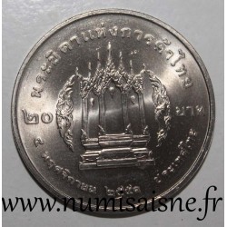 THAILAND - Y 495 - 20 BAHT 2010 - Rama III