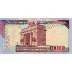 GHANA - PICK 35 a - 10 000 CEDIS - 02/09/2002