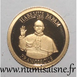 COOKINSELN - 1 DOLLAR 2013 - PAPST FRANCISCUS