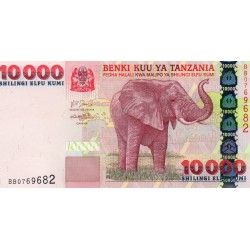 TANZANIE - PICK 39 - 10.000 SHILINGI - NON DATE (2003)