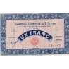 COUNTY 52 - ST DIZIERS - 1 FRANC 1916 - 12.12 - CHAMBER OF COMMERCE