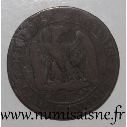 FRANCE - KM 771 - 10 CENTIMES 1854 A - Paris - TYPE NAPOLEON III