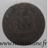 FRANCE - KM 771 - 10 CENTIMES 1854 A - Paris - TYPE NAPOLEON III