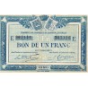 County 29 - QUIMPER - BREST - 1 FRANC 1920 - CHAMBER OF COMMERCE