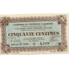 COUNTY 89 - AUXERRE -  50 CENTIMES 1916 - CHAMBER OF COMMERCE