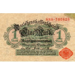 GERMANY - PICK 50 - 1 MARK  - 12/08/1914