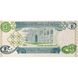 IRAQ - PICK 79 - 1 DINAR - AH 1412-1992