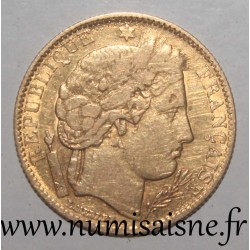 FRANKREICH - KM 830 - 10 FRANCS 1850 A - Paris - TYP CÉRÈS - GOLD