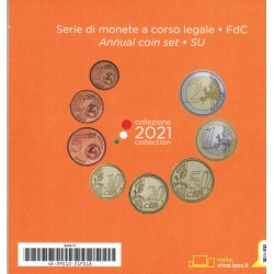 ITALIEN - 3.88 € - MINTSET BU 2021 - 8 COINS