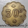 FRANCE - County 62 - ARRAS - 30 CENTIMES - CAFÉ DE LA PAIX - MEDAL STRIKE