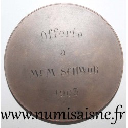 MEDAL - EDUCATION - 44 - NANTES - FREE SCHOOL OF TRADE AND ACCOUNTING - 1903